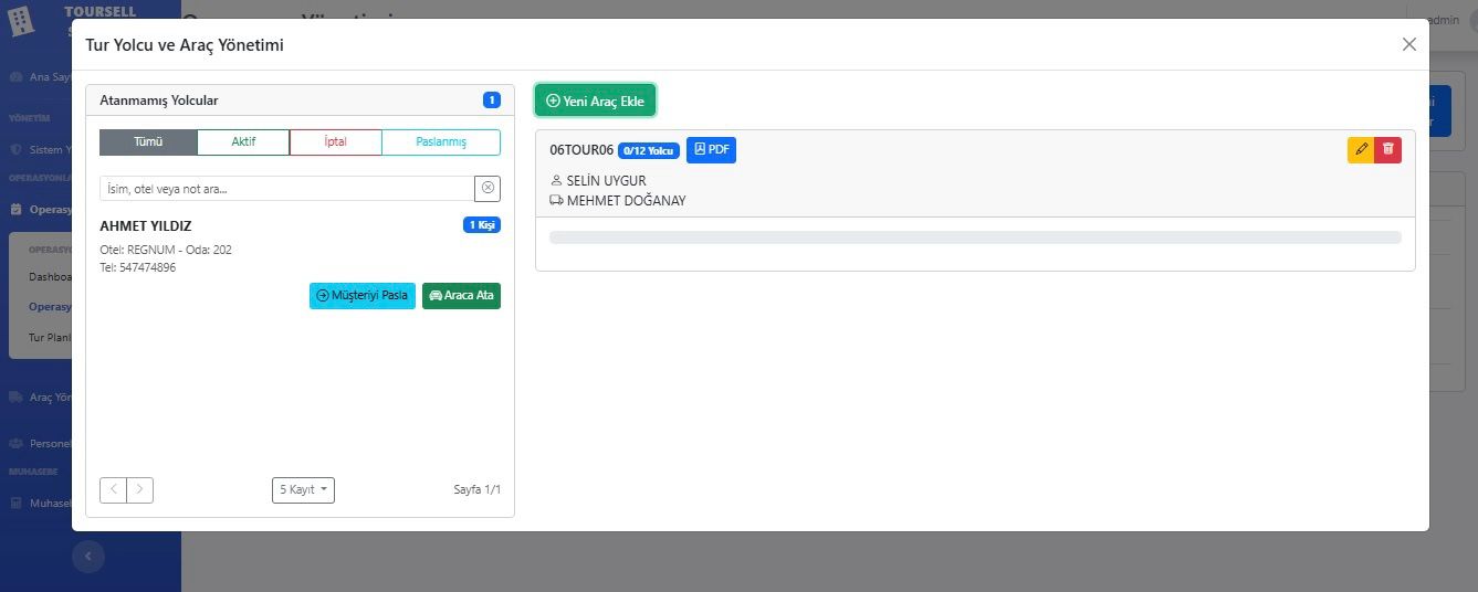 Toursell Ekran Görüntüsü