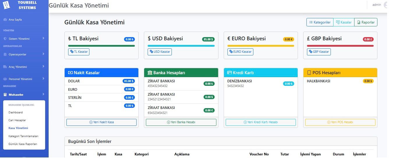 Toursell Ekran Görüntüsü