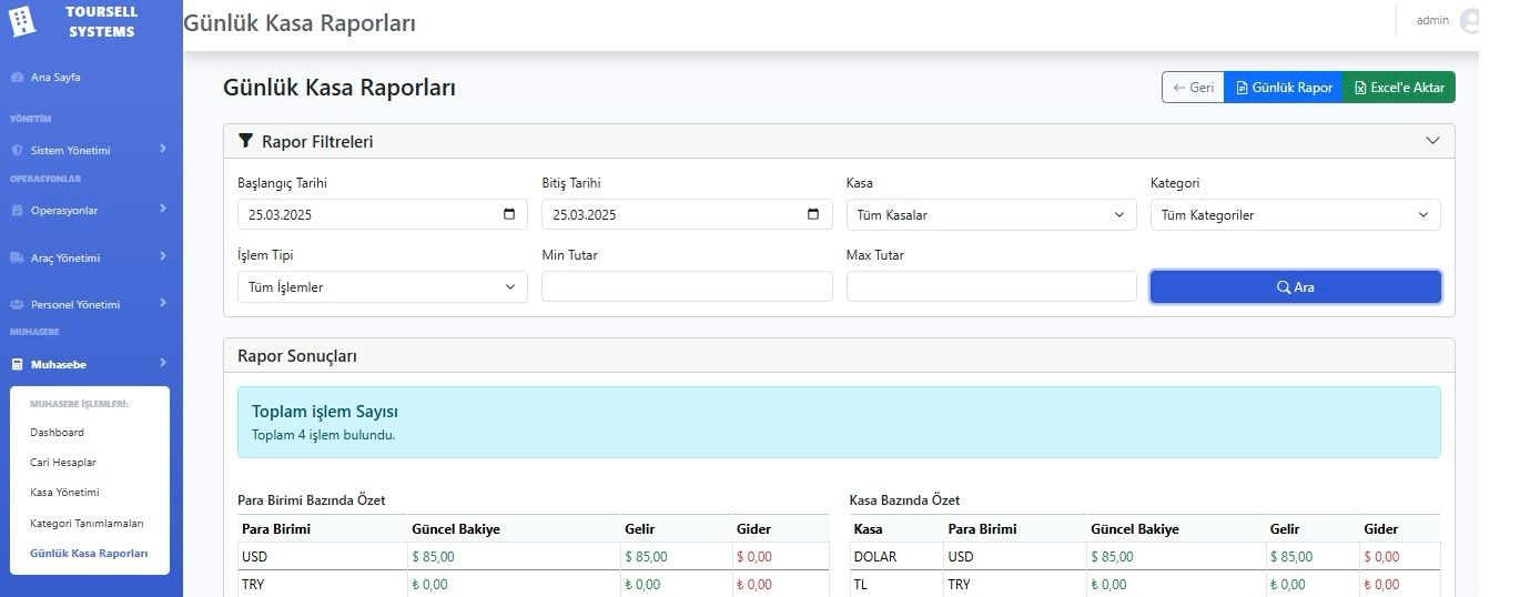 Toursell Ekran Görüntüsü
